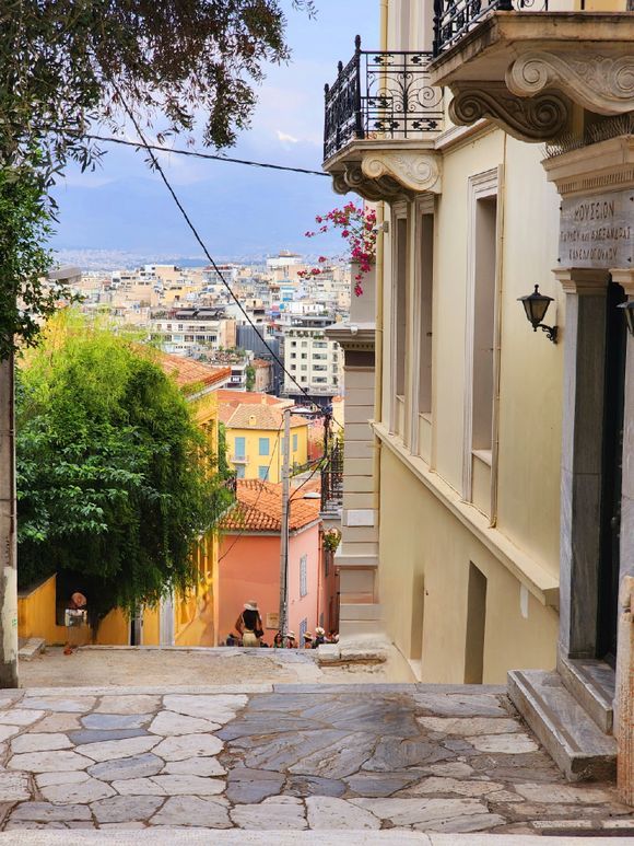 Exploring the charming streets of Plaka