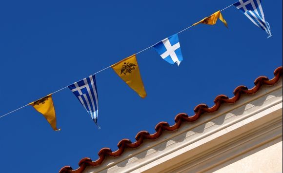 Lefkes Flags