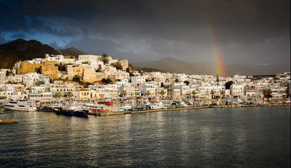 ...yesterday we sailed to Naxos...