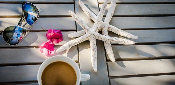 ...starfish and coffee...