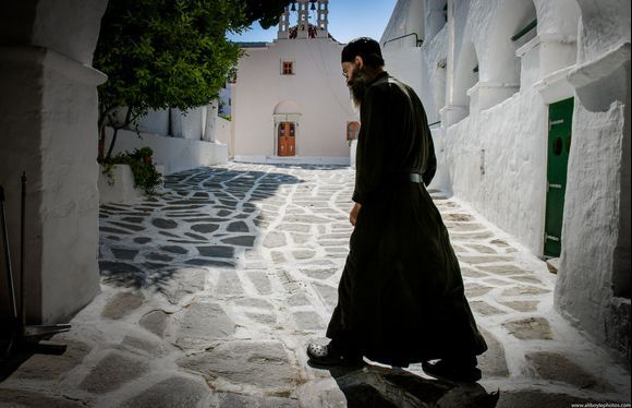 ....Sunday morning....the monks of Longovardi Monastery....