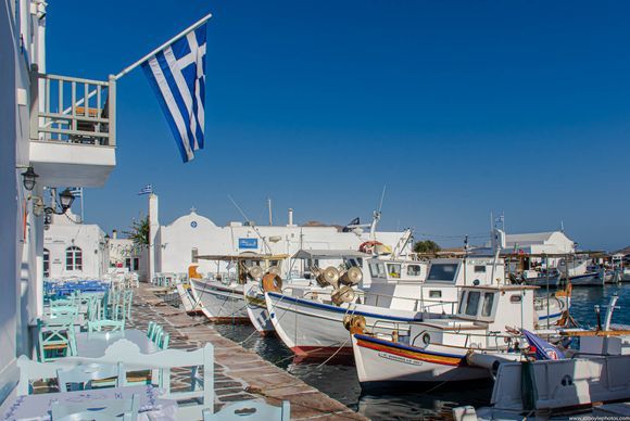 ...living on paros island you get to love and respect the wind....