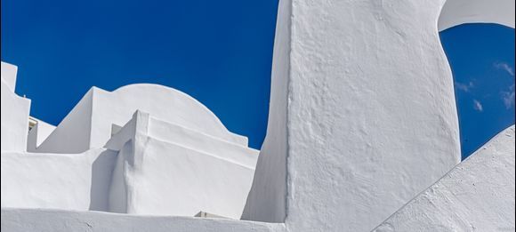Cycladic blue and white