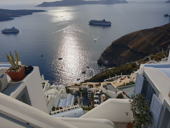 The beauty of Fira, Santorini.