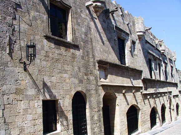 Medieval streets of Rhodes town