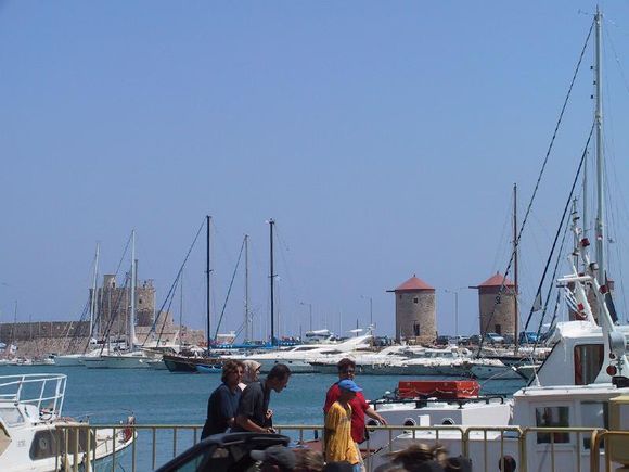 Windmills of Rhodes