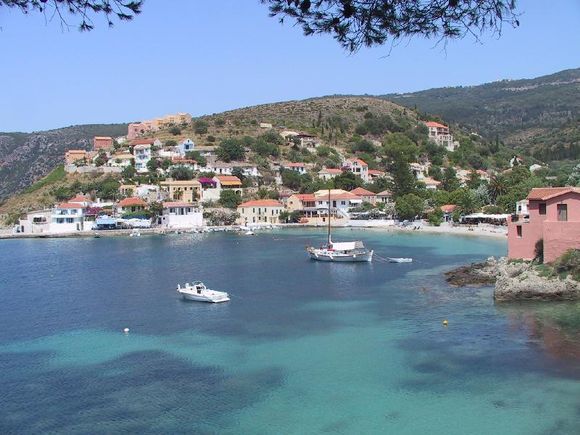 The beautiful Assos village