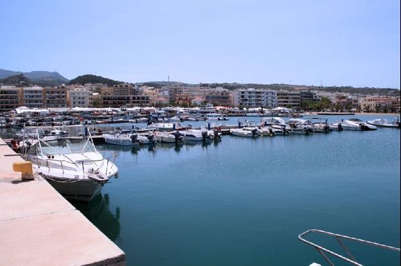 Rethymno,Crete, view from the port