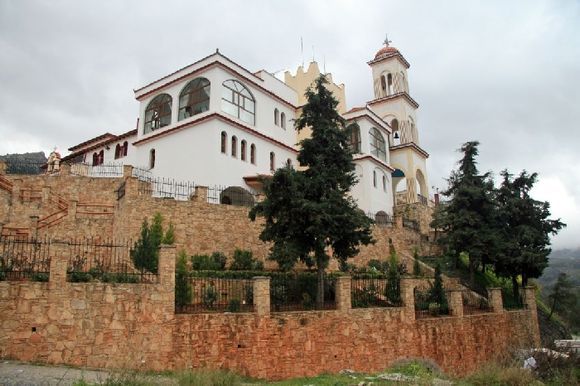 the metropolis church at Spili, Rethymno