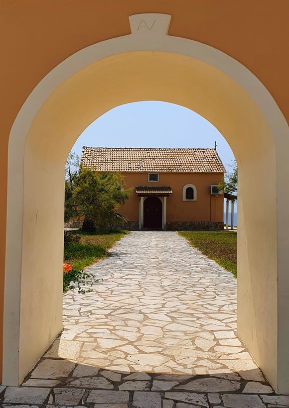The Church from Agios Georgios - Argyrades