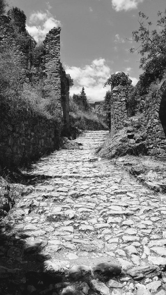 Old road in Mystras