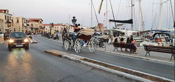 Aegina in the evening