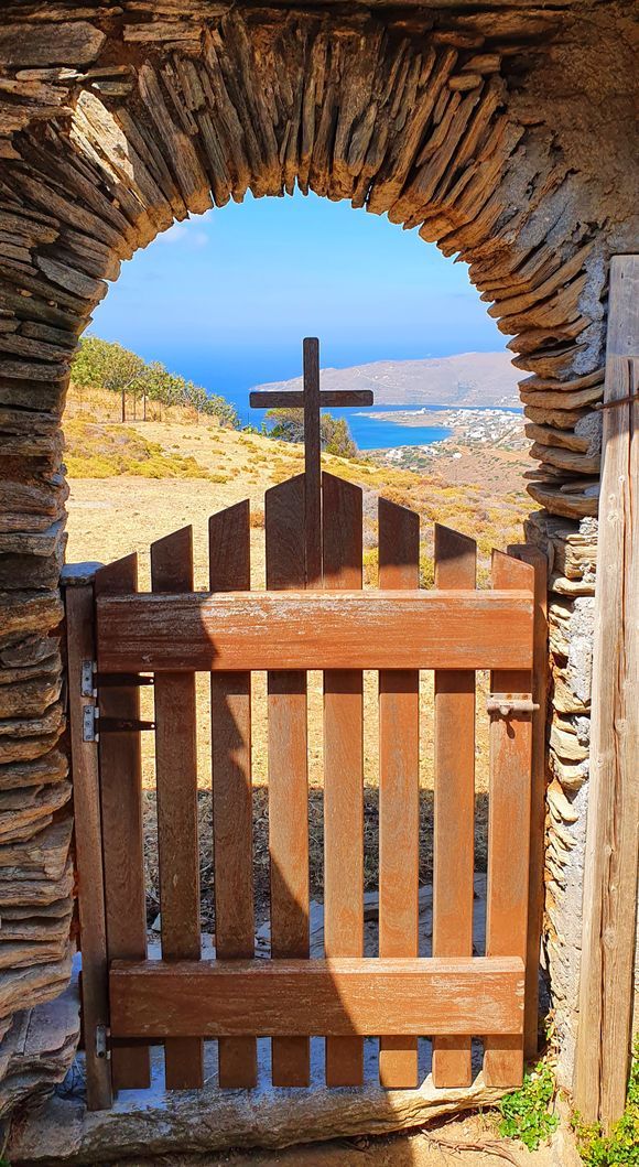 View from the monastery Zoodohos Pigi - Batsi