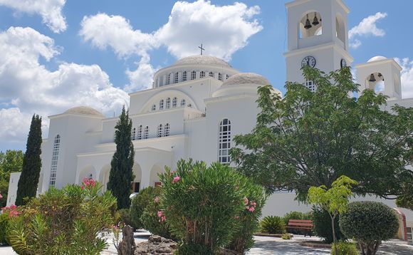 The monastery of Agios Porphirios - Milesi
