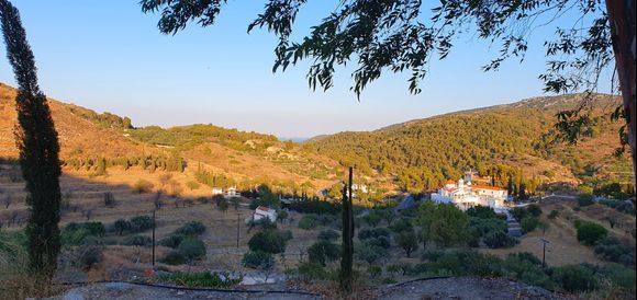 View from the monastery of st. Nektarios