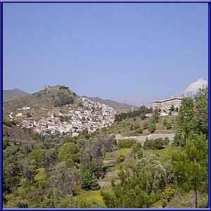 Volissos Village. Chios island.