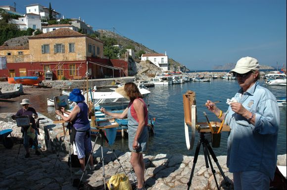 Painting course in May a few years ago
