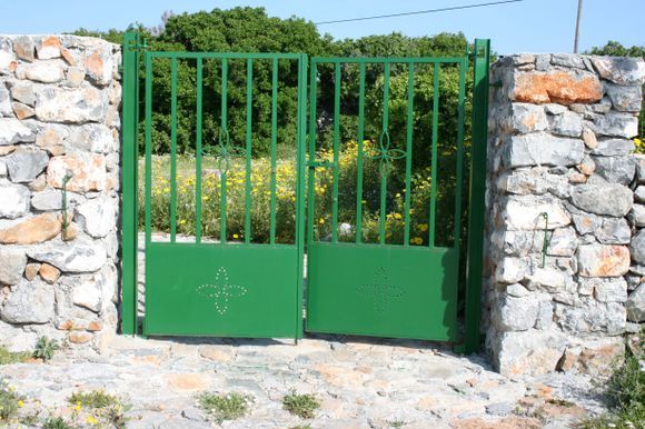 The entrance to the monastery