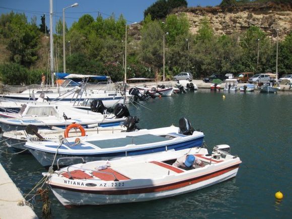 Boats at Bouka beach