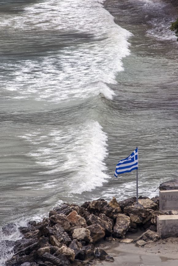 Kéri's beach under a little June storm