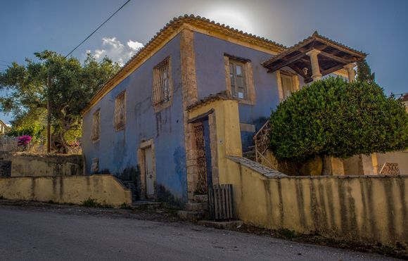 Ancient Presytere of Agalas (village surrounded by beautiful olive trees)