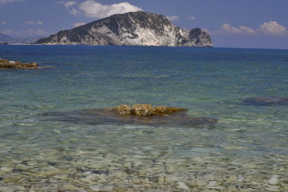  Marathonissi Island from  Marathias beach