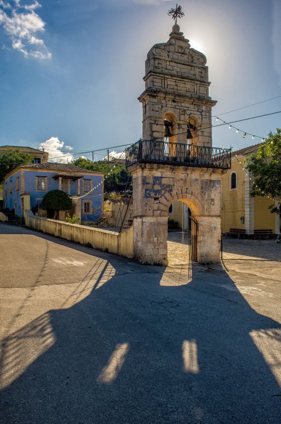 Ancient Presytere of Agalas (village surrounded by beautiful olive trees)