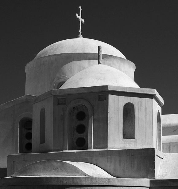 Catholic Cathedral in Kastro, Naxos