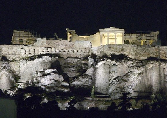 Acropolis at night - May 2008