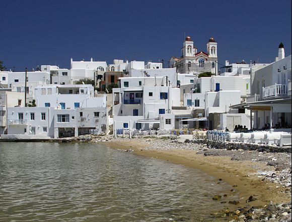 Small beach in Naousa.