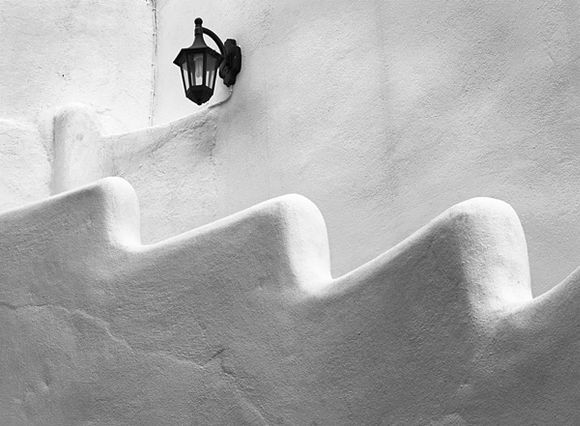 Lamp and stairs in Falatados