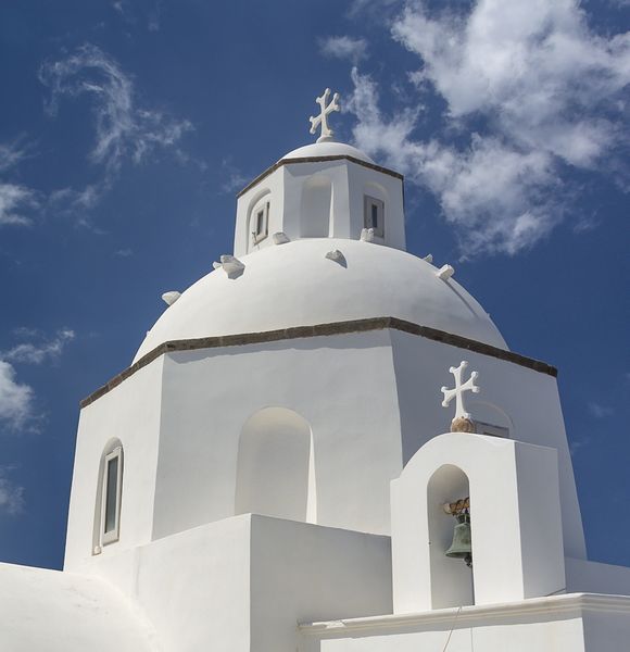 One of Fira's many churches.