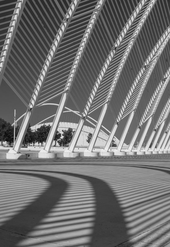 Olympic arches and shadows
