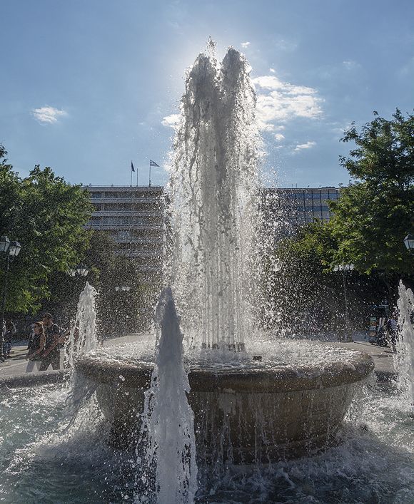 Syntagma fountain