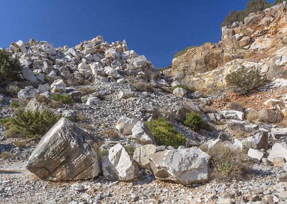 Ancient marble quarry