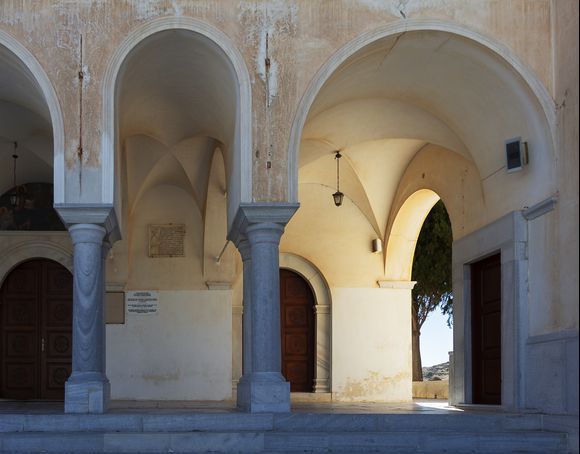 Arches at Agia Triada church