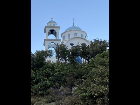 St. Elias Church in the Glaredo Neighborhood west of Agios Kirikos 