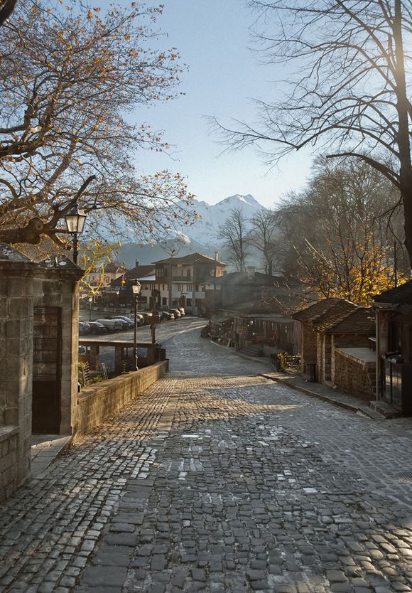 In the village of Metsovo  (northwestern Greece)