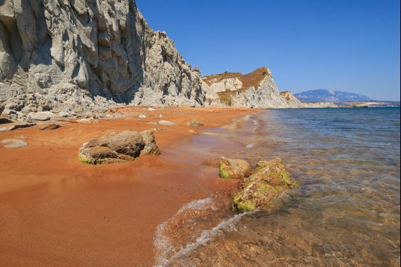 Cliffs on Mania Beach