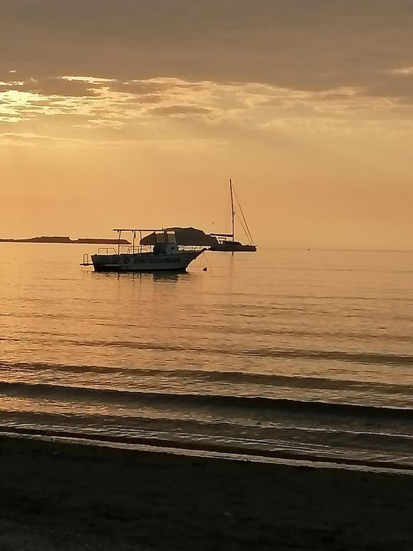 Sunrise at Laganas Beach