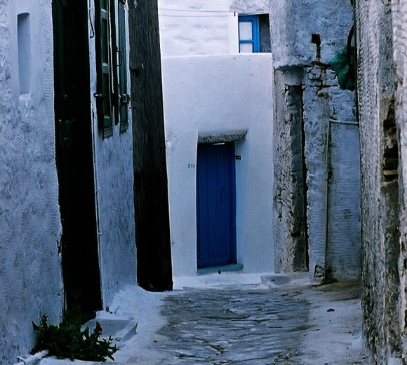 Street of Chora. Amorgos, 2006