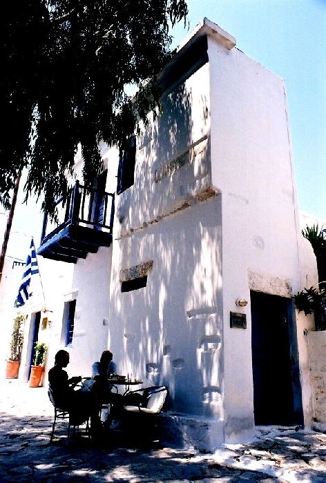 The police station. Chora, Amorgos, 2003
