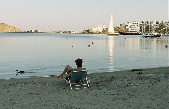 Livadi beach, Serifos, 2010