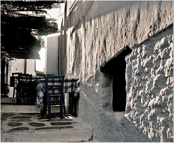 Street of Chora. Amorgos, 2006