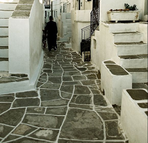Street of Kastro. Sifnos, 2007
