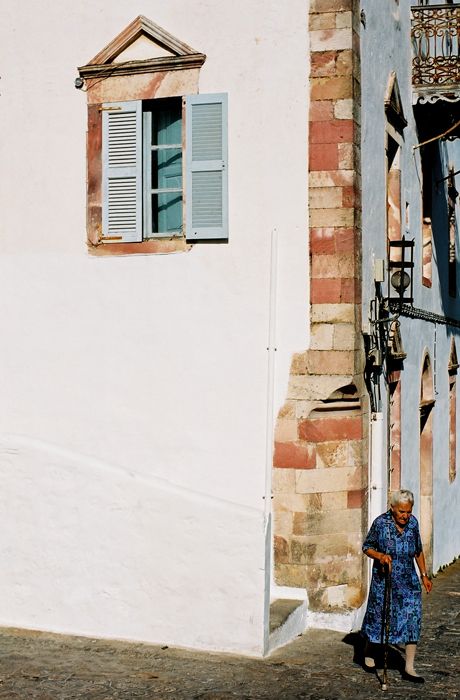Corner window. Patmos, 2005