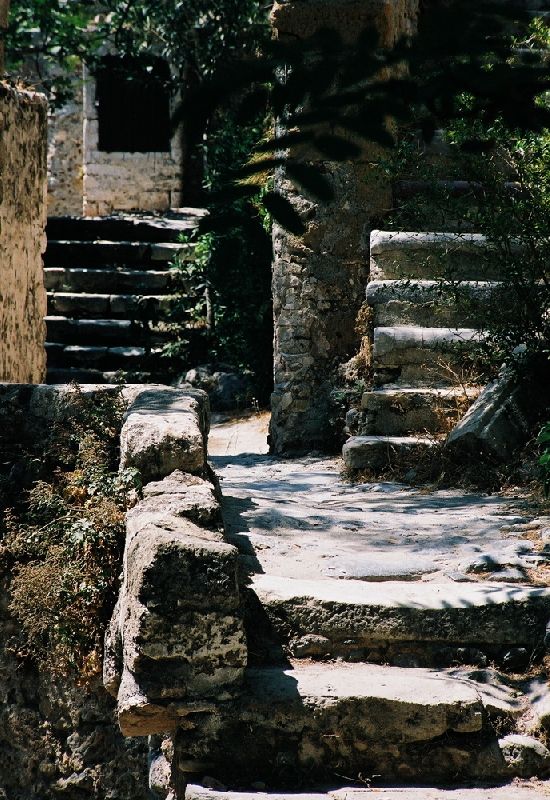 Stairs. Monemvassia, 2004