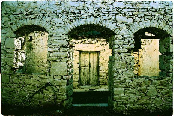 Ruined house at Chora. Amorgos, 2007