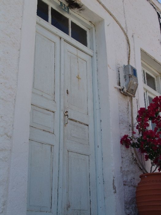 Housedoor in Lefkes,Paros