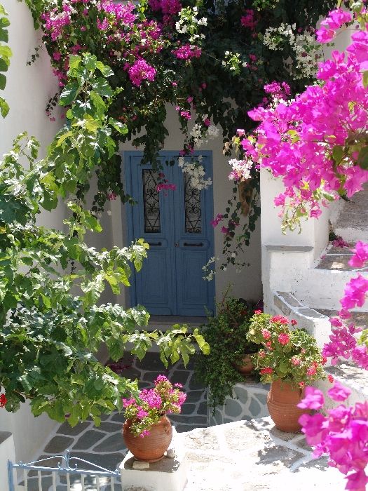 entrance,Lefkes,Paros
